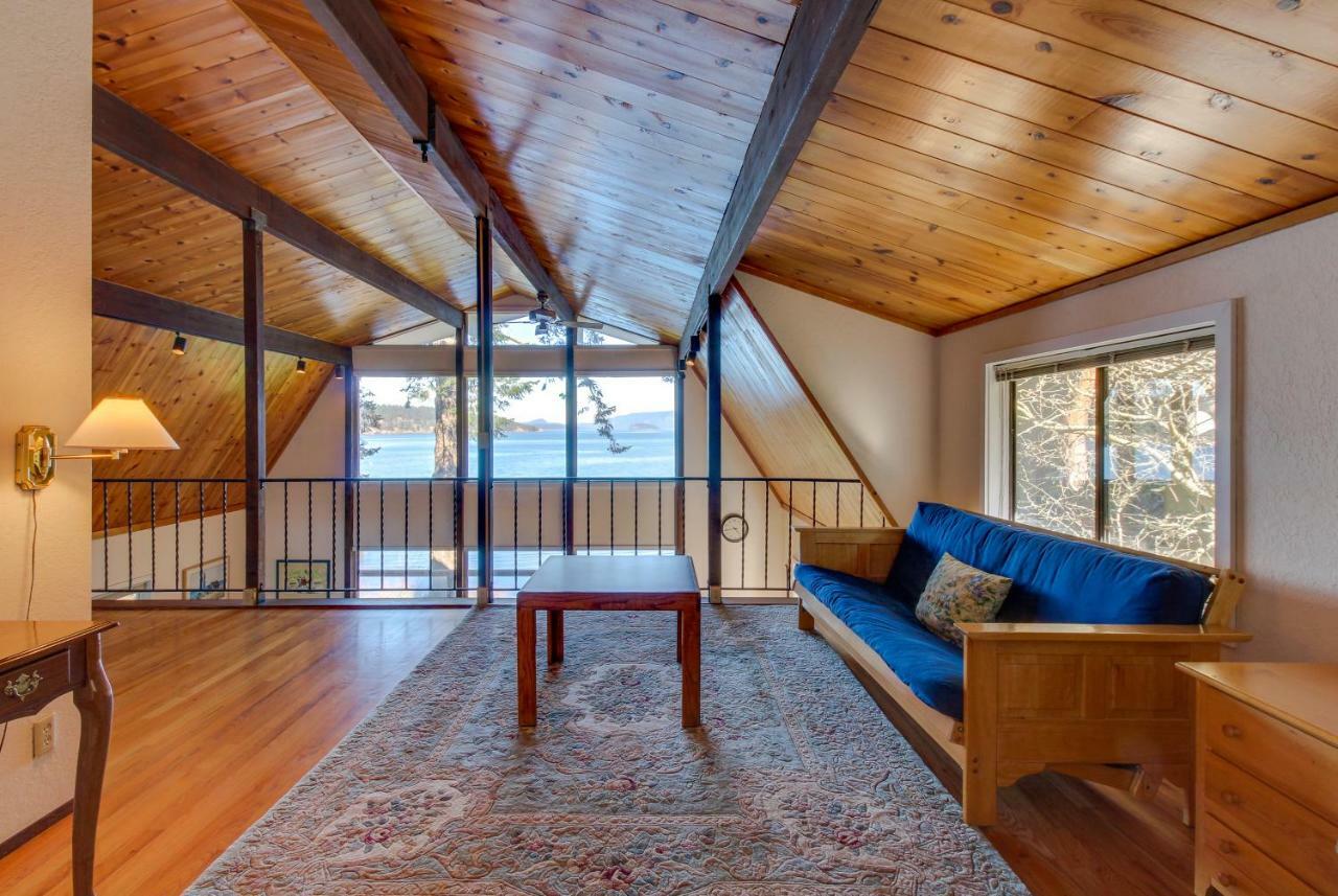 Lopez Island Hunter Bay Waterfront Home Exterior foto