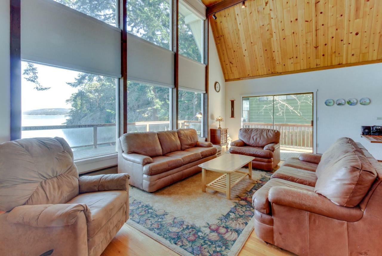 Lopez Island Hunter Bay Waterfront Home Exterior foto