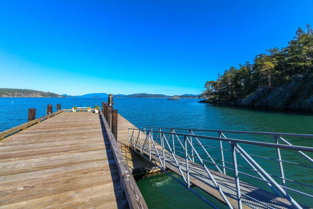 Lopez Island Hunter Bay Waterfront Home Exterior foto