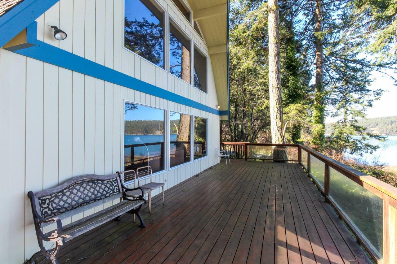 Lopez Island Hunter Bay Waterfront Home Exterior foto